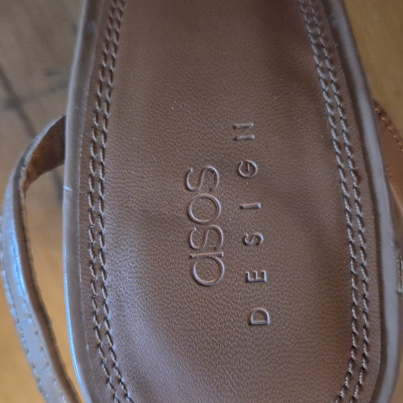 Asos nude stiletto open toe heels - Picture 5 of 7